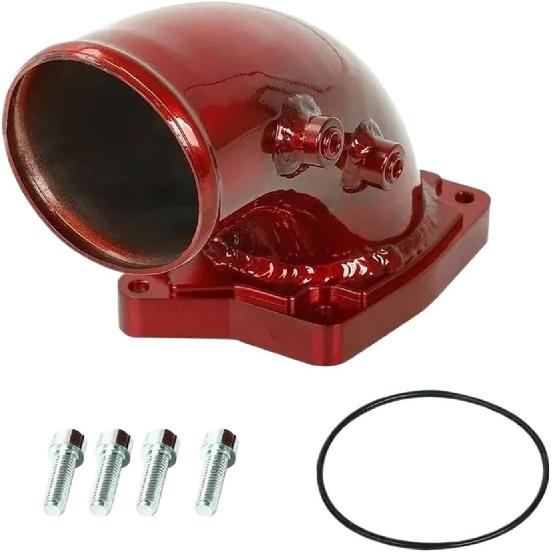 Turbo Air Intake Elbow Pipe Compatible With Excursion E350 E450 F250 F350 Club Compatible With Wagon Super Duty 6.0L Powerstroke Diesel Engine