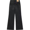WE11DONE Distressed Mid-Rise Pocket Zipper Jeans Women bottoms Black WD-DP2-24-346-W-BK