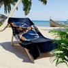Drake Maye Print Beach Towel, Large Soft Quick Dry Towel for Beach Camping Swimming
