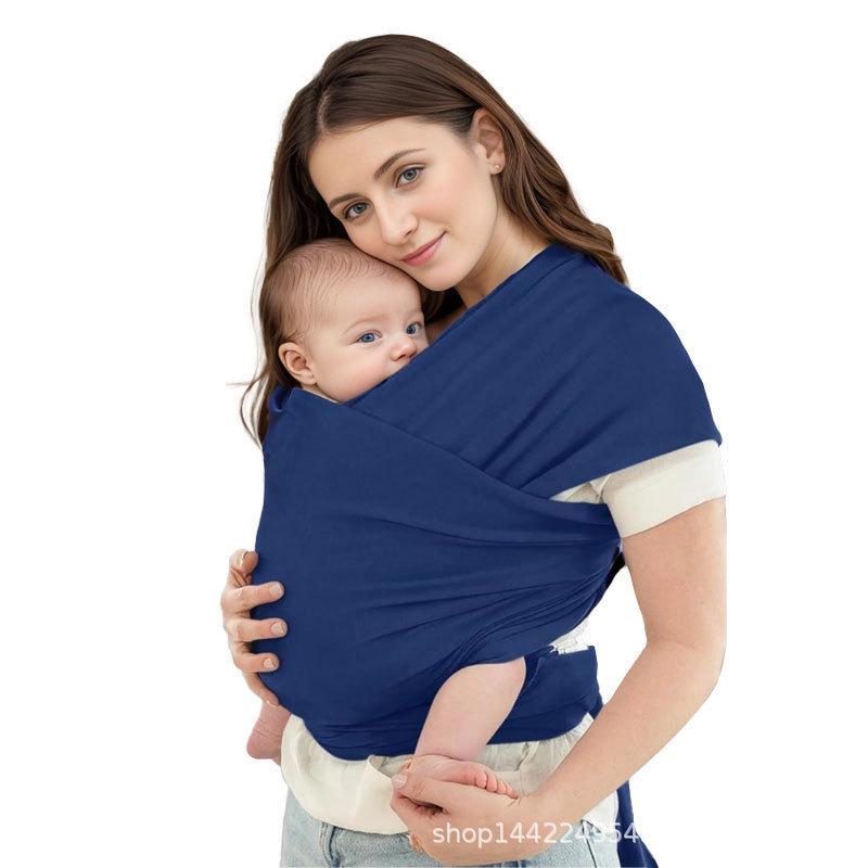 

Multi-Functional Baby Sling Carrier: Front Pack, Soothing, Hands-Free, Knitted Fabric 500x40