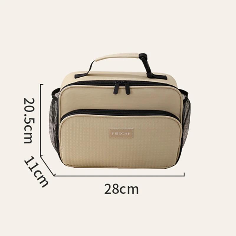 Insulated Lunch Bag, Easy To Carry Handle, Suitable for Family Outdoor Gatherings and School Students' Use