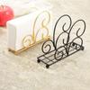 Iron Napkin Holder Metal Tissue Dispenser for Cafe/Hotel/Restaurant Table Organizer