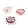 Elegant Glass Dessert & Snack Bowl Set