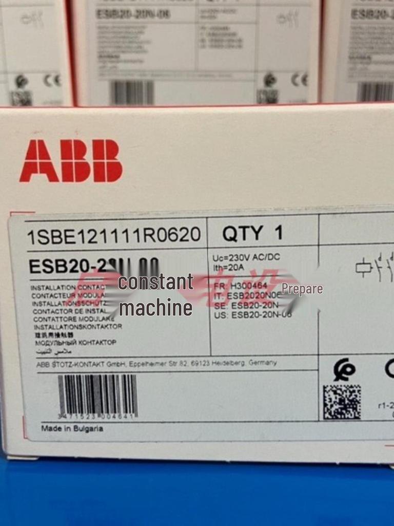 ABB 230V 20A ESB20-20N-06 Contactor for Building