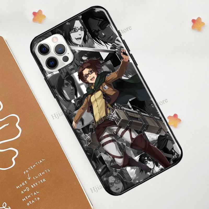 Pouzdro Hange Zoe Attack on Titan anime pro iPhone 12 Pro Max 13 mini 6S 7 8 Plus SE 2020 Pouzdro pro iPhone 11 Pro Max XS X XR