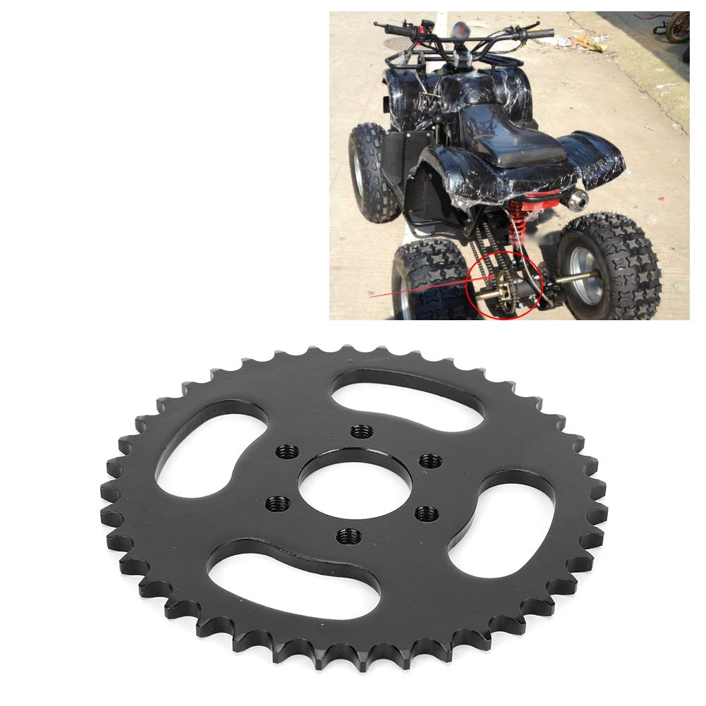 KIMISS Rear Sprocket, ATV Quad 428 Chain Rear Sprocket Fit SUNL Roketa JCL NST 125 150 200 250