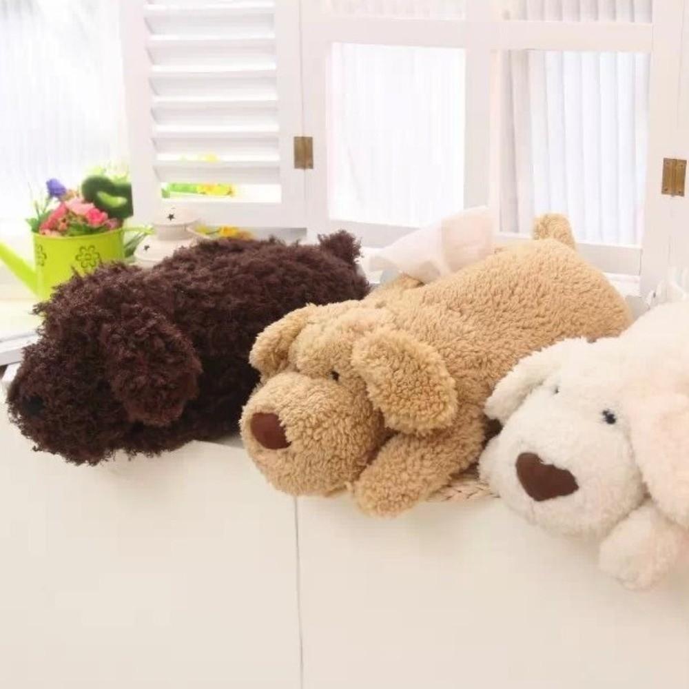 Creative Dog Tissue Box Soft Napkin Storage Holder Home Decor Tissue Cover  Office