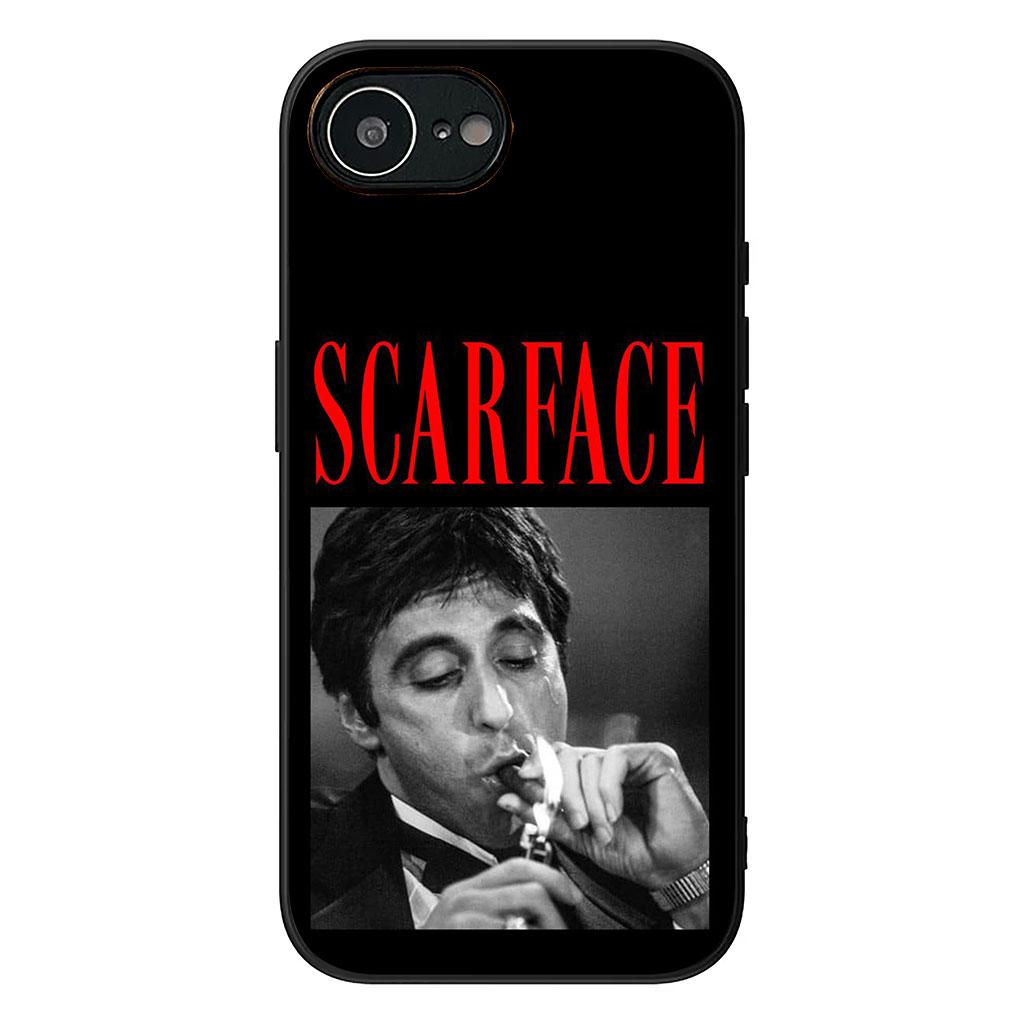 For Samsung Galaxy S25 S24 S22 S23 FE Ultra Plus A56 A05 A06 A15 A16 A55 S7 Edge Case S-Scarfaces Al Pacinos Tonys Montanas