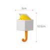 Cute Animal Adhesive Wall Hooks - Traceless, Strong, Nail-Free for Keys, Coats, Hats