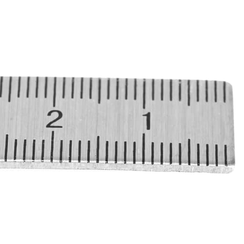 Rotating Protractor Ruler, 0-180 Degrees, Stainless Steel, Ruler, Measuring Tool, Angle and Length Measurement, Suitable for Student Drawings, Enginee
