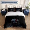 God of War 3‑Piece Bedding Set Soft Microfiber Duvet Cover Pillowcases Comfortable Bed Linen for Bedroom Decoration