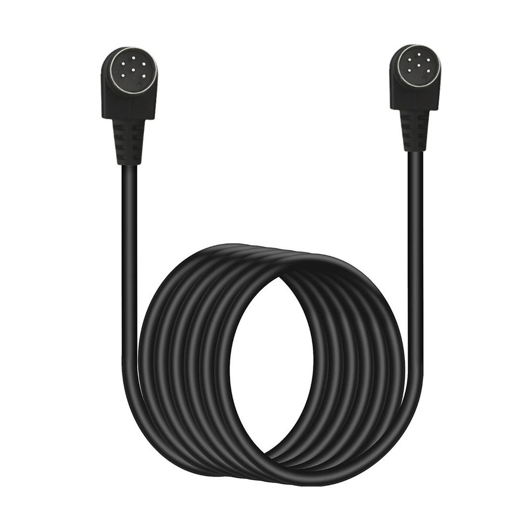 DIN 6Pin Cable Male To Male DIN Adapter Instrument Converter Adapter 6pin Sound Cord for Microphone Guitar