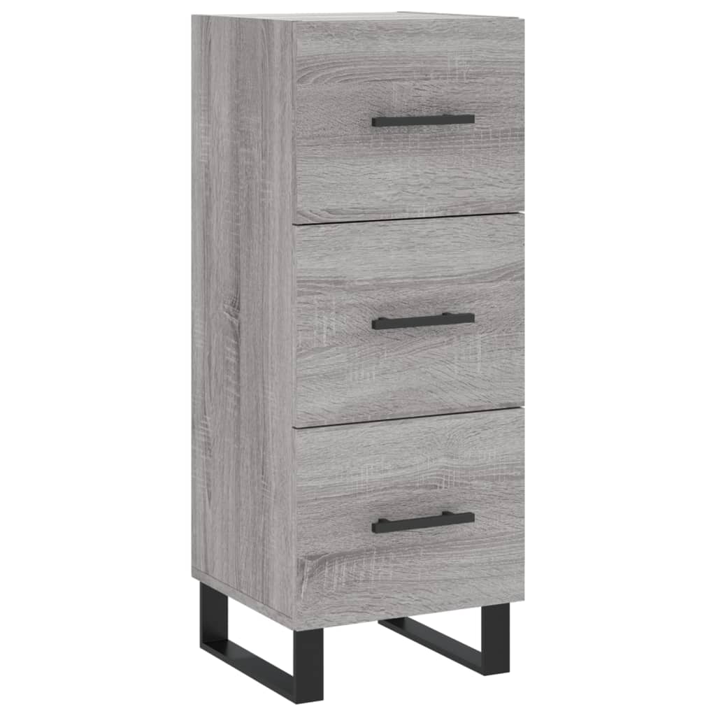Sideboard Gray Sonoma 34.5 x 34 x 90 cm Particleboard