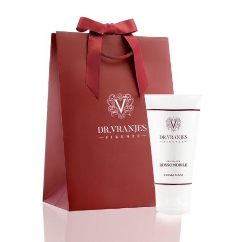 

[Напрямую от производителя] DR. VRANJES Rosso Nobile Крем для рук 50 мл. Включает элегантный оригинальный пакет для покупок. Роскошный, насыщенный аромат с