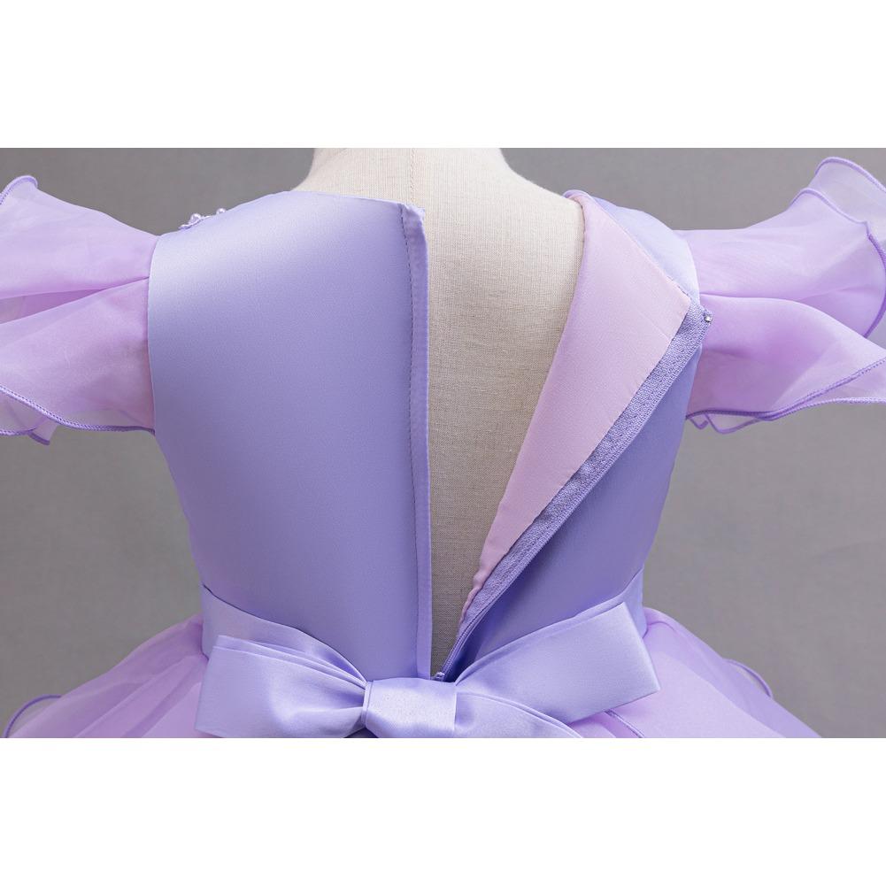 Christmas Models Children's Dresses Fluffy Middle and Large Children's Performance Dresses Dresses 368 Children's Princess Dresses Mesh Dresses