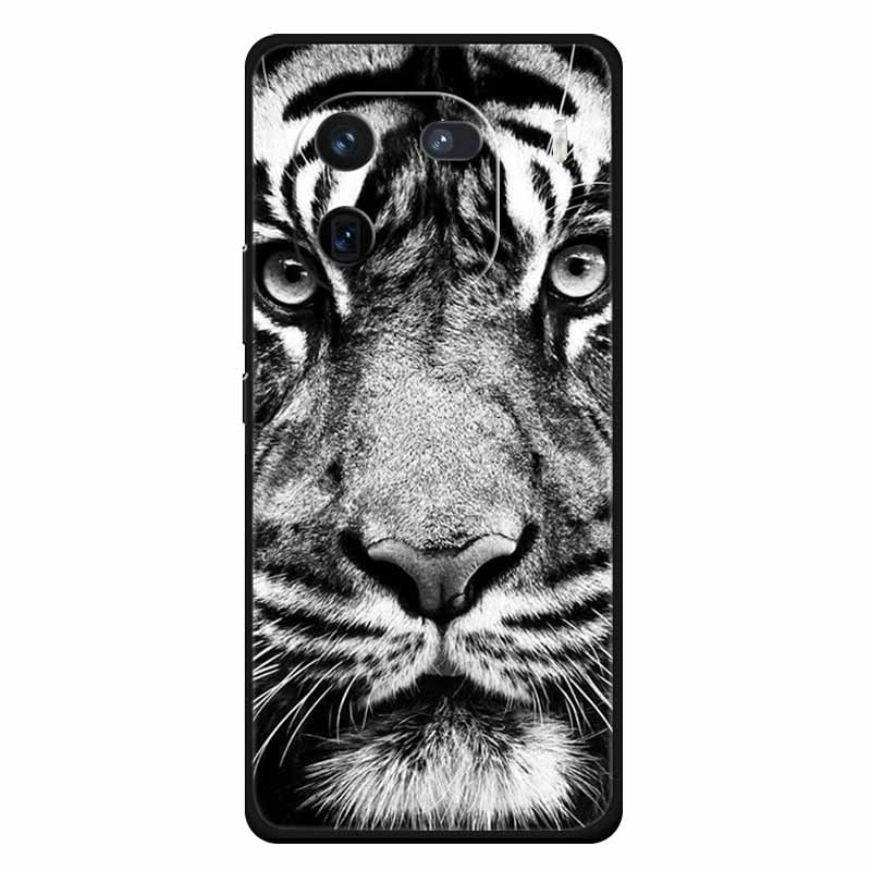 Für Vivo Iqoo 12 Hülle Weiches Silikon Niedliche Katze Löwe Bedruckte Hüllen für Vivo iQOO 12 Pro Hüllen Luxuriöse Schutzhüllen Iqoo12