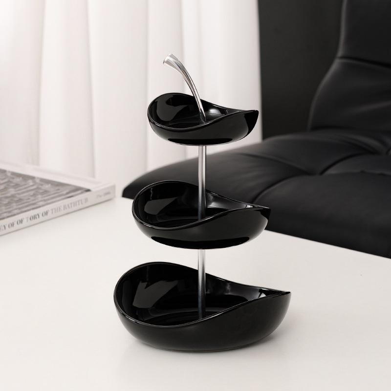 Stylish Ceramic Fruit Bowl for Living Room or Coffee Table Display