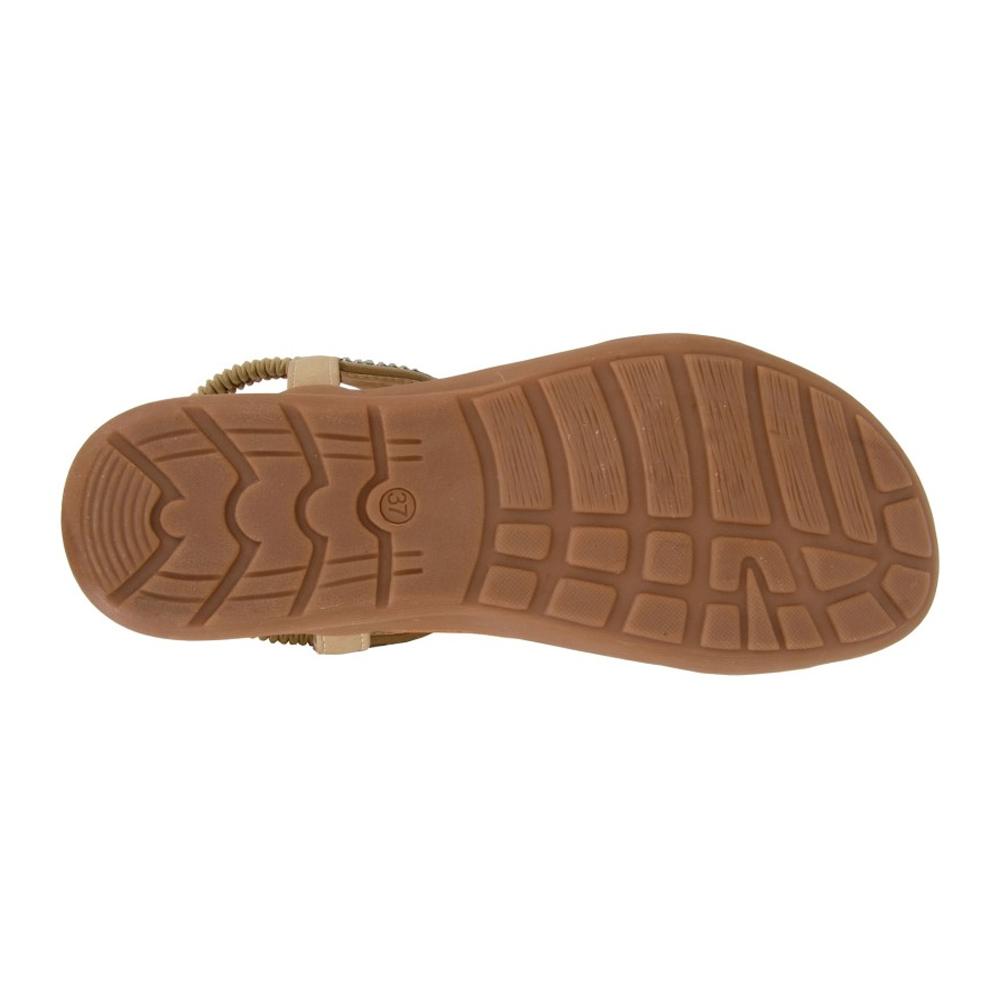 Cipriata Womens/Ladies Jewelled Elastic Slingback Sandals