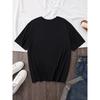 European Size Women'S Casual T-Shirt with Colorful Heart Print - Short Sleeve, Round Neck, Lightweight & Breathable for Casual Attire, Ladies T Shirts