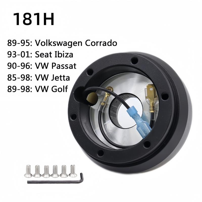 181H Rennlenkrad Kurzer Nabenadapter Passend für VW Golf / Jetta / Passat / Seat Ibiza / Volkswagen Corrado