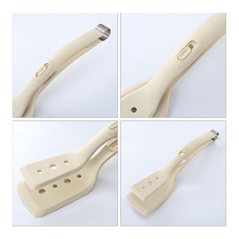 Essential Cooking Utensils Convenient 2in1 Spatulas Tongs Essential Cooking Tool for Flipping and Grip Food