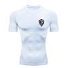 Horse Pattern  Men's Sports T-shirt Training Fitness Tops Quick Dry Short Sleeve T-Shirt Tees Workout T-Shirt Rashguard