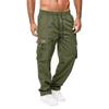 Men's Solid Color Loose Overalls Men's Casual Fashion Sweatpants