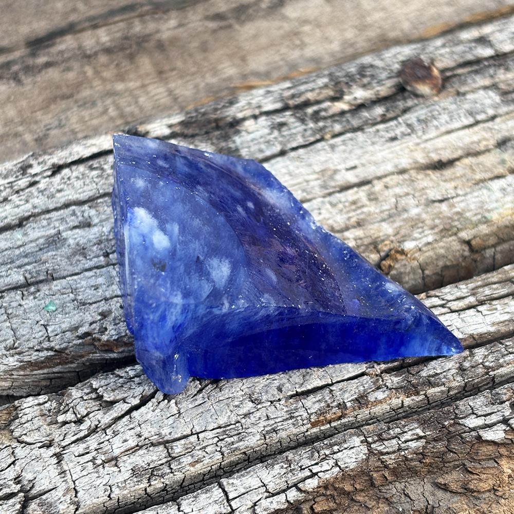 Natural Blue Topaz Loose Gemstone 283.45 ct Rough Uncut Earth Minded for Gemstone Collections