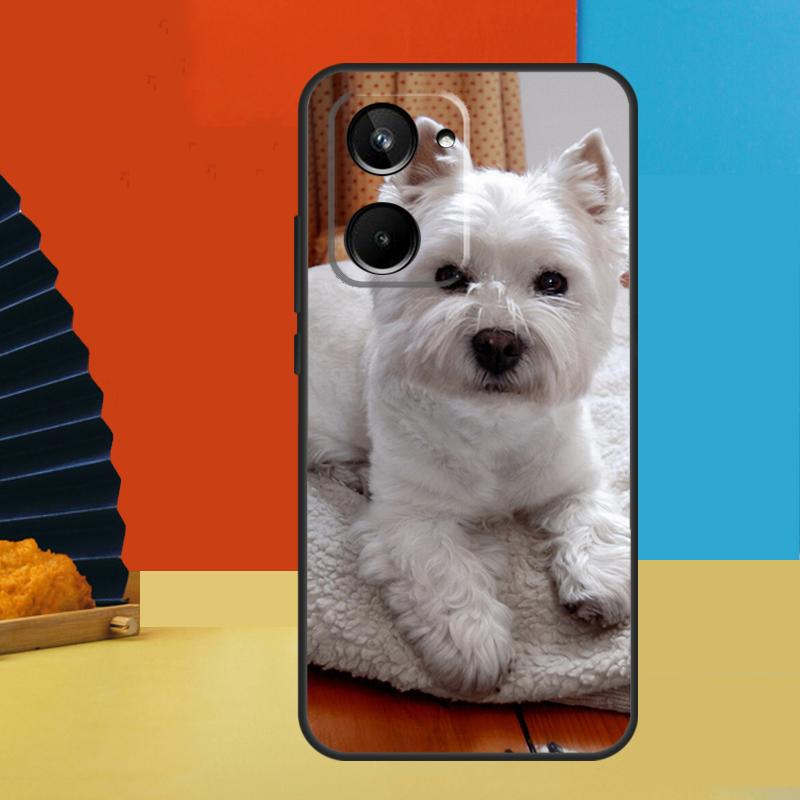 Westie Dog For Realme C75 C71 C55 C53 C67 C61 C33 C63 C51 10 11 12 13 14 Pro Plus C65 GT7 15 Pro Case