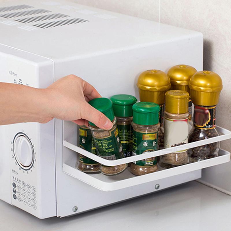 Carbon Steel Magnetic Storage Shelf Kitchen Refrigerator Storage Rack