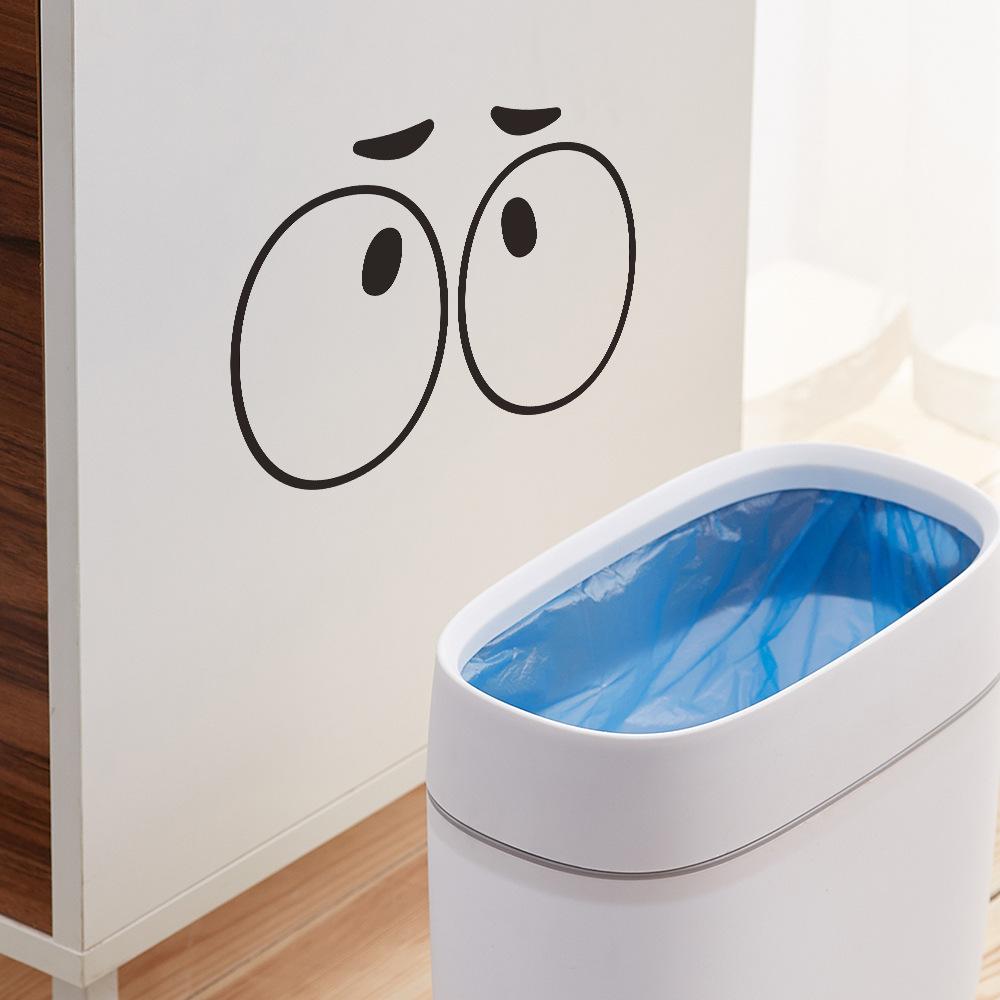 Creative Stick Figure Expression Bathroom and Toilet Decoration Beautification Toilet Stickers