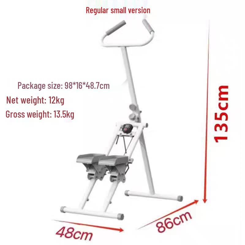 Foldable Multi-Functional Stair Climber for Indoor Fitness & Aerobic Exercise