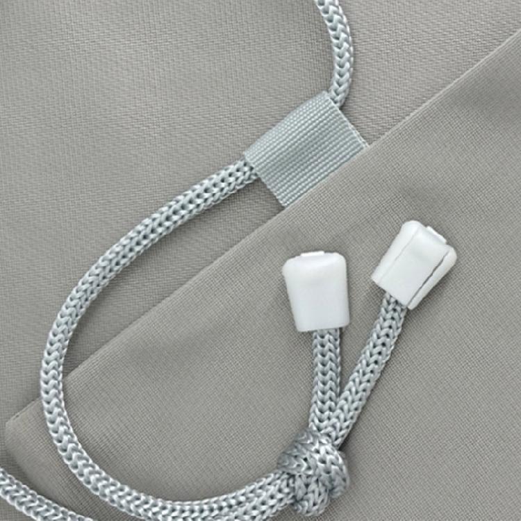 Compacts Drawstring Closure Badminton Bag Expandable Opening Spring Buckles Secure Sport Accessory