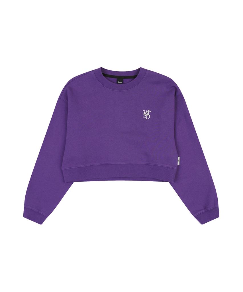 W STANDARD Crop Sweatshirt [3 Colors]