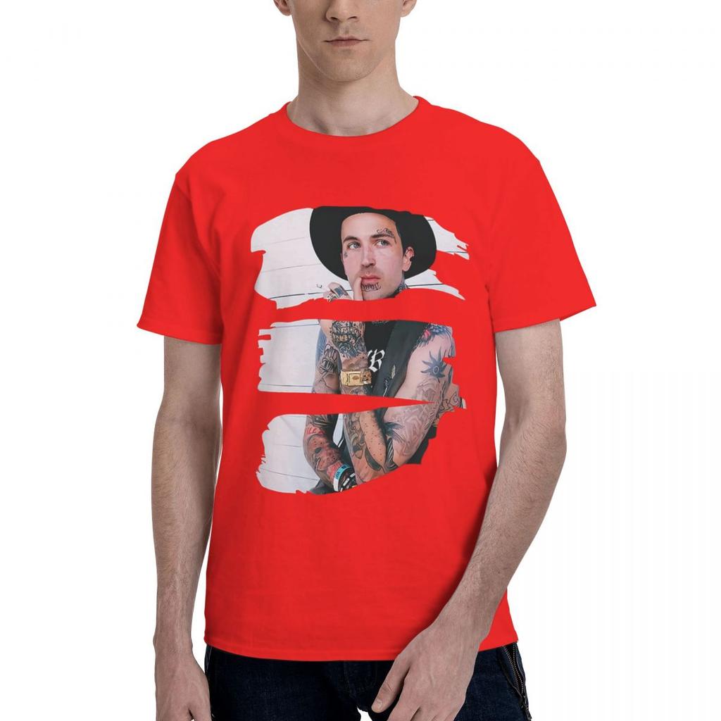 Yelawolf Grafikdruck 100% Baumwolle Lässig Atmungsaktiv Bequem Oberteil Lustiges Herren T-Shirt Herren T-Shirt