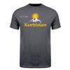 T-shirts Graphiques Drôles Kurdistan Kurde Coton Streetwear Manches Courtes Montagnes du Kurdistan Kurdes T-shirt Unisexe Vêtements HJ048