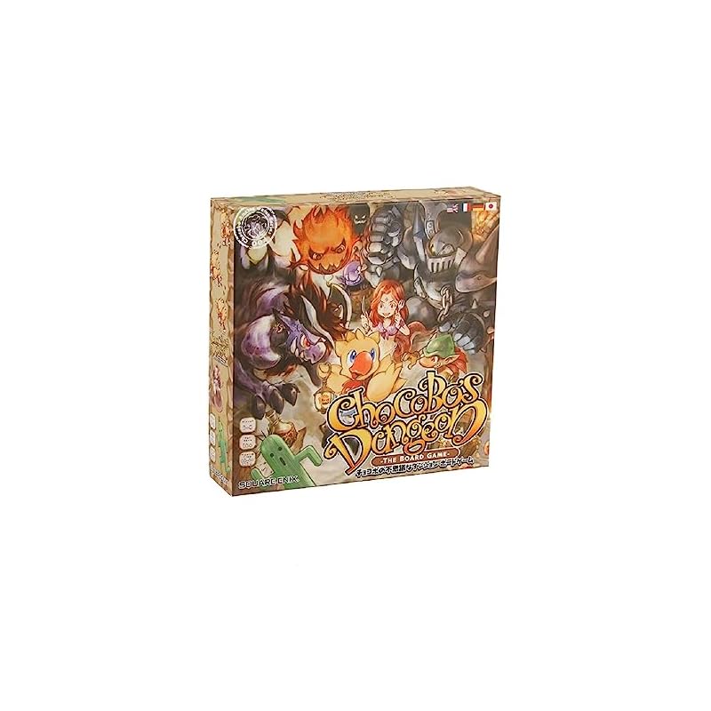 Square Enix Chocobo's Mystery Dungeon Board Game (1-4 Players, Ages 13 and Up)
