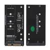 22PIN M.2 NGFF To SATAs Adapter Black Hard Drive Disk Adapter  Hard Drive Disk Upgrad