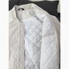 Autumn Winter New Mens American Style Short Casual Loose Minimalist Versatile Bomber Jacket Thickened Padded Outerwear