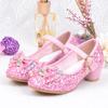 Infant Kids Baby Girls Pearl Crystal Bling Bowknot Single Princess Shoes Sandals