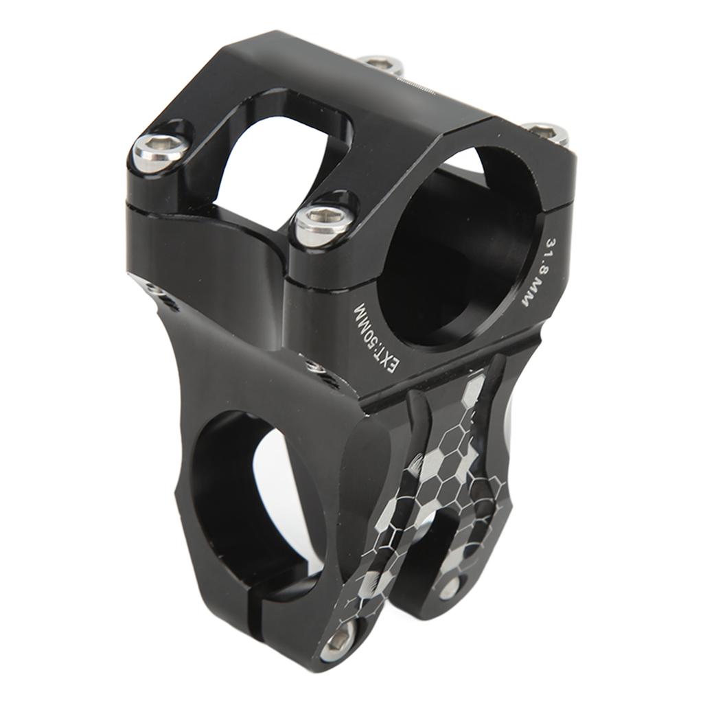 Fahrradvorbau Aluminiumlegierung Fahrrad Schwarz Hohl Kurzer Vorbau Zubehör für Mountainbike Faltrad Fixie Fahrrad Rennrad