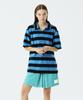 ZAKOPANE Happy Terry Polo Shirt_Stripe Blue