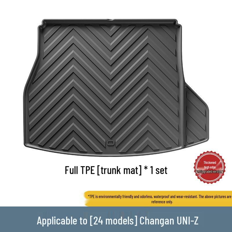 Eco-Friendly TPE Mats for Changan UNI-Z: Includes Full Set with Seat Back and Trunk Mats