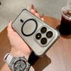 Shockproof Armor Soft Magnetic Clear Case For Xiaomi 17 Pro Max Mi 15 14 Pro Luxury For MagSafe Wireless Charging Matte Cover