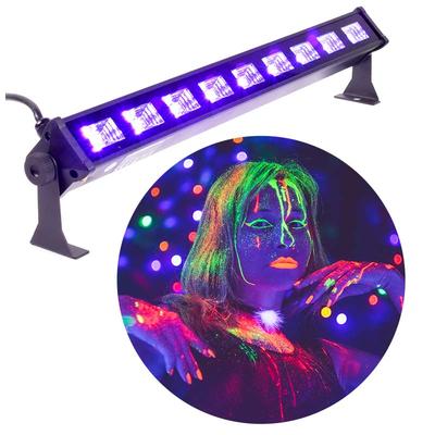 Light4Me LED Bar UV 9 + Biały Listwa Belka LED 9x3W Ultrafiolet + Biały