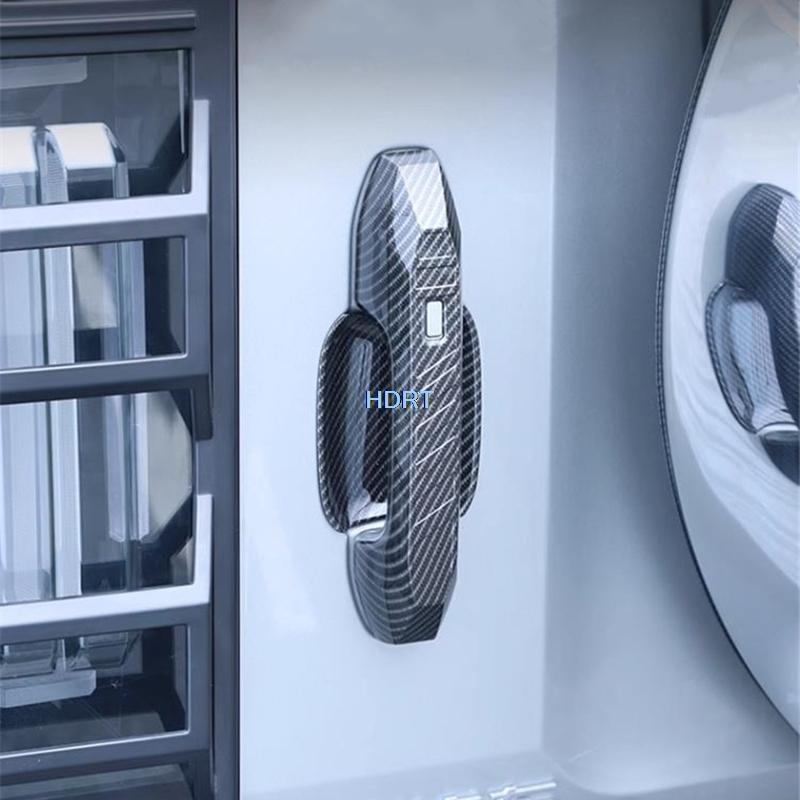 Car Styling Doorknob Bowl Frame Tail Gate Handle Cover Trim Protector Decoration Accessories For Chery Jetour T2/Traveler  +