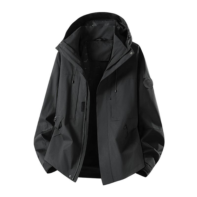 Womens 3-in-1 Hiking Jacket 2026 Lightweight Windproof Outdoor Shell With Removable Fleece Liner Small Stature