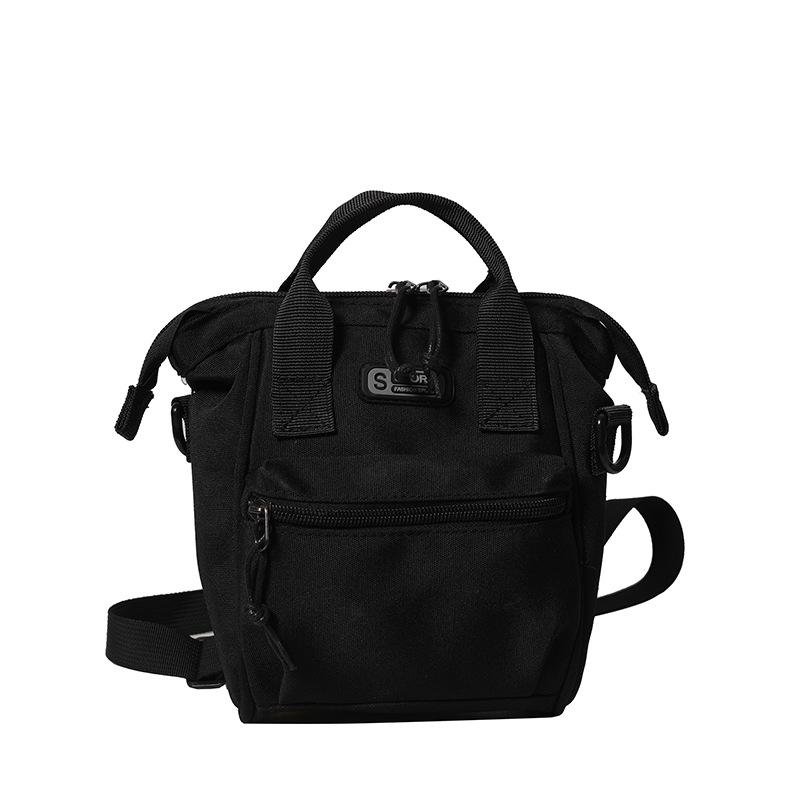 

Холщовый корейский стиль мода популярный многоцелевой простой повседневный рюкзак на одно плечо с наклонным ремешком сумка для мамы