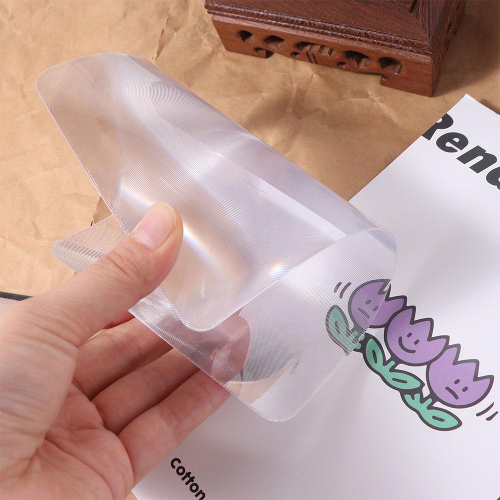 Förstoringsglas X3 Läshjälp Lins Ultratunn Glaslins Förstoringsglas Stor Arkförstoringsglas Unisex