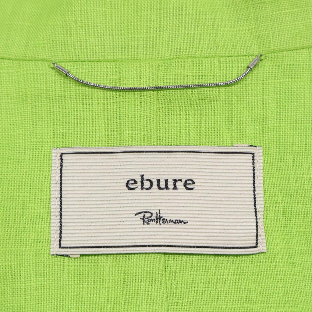 Ebure Green Linen Jacket Jacket 36 greenUsed